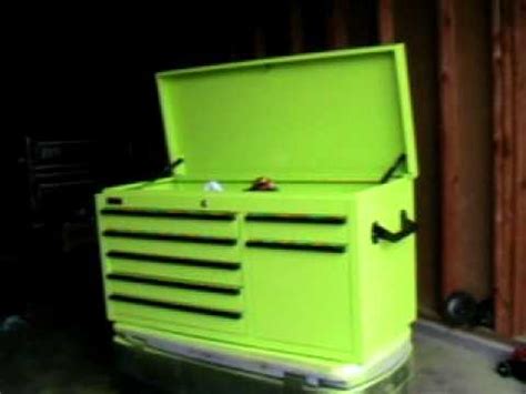 how to repaint a metal tool box|repainting a tool box.